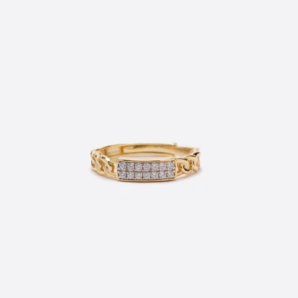 anello chain color oro